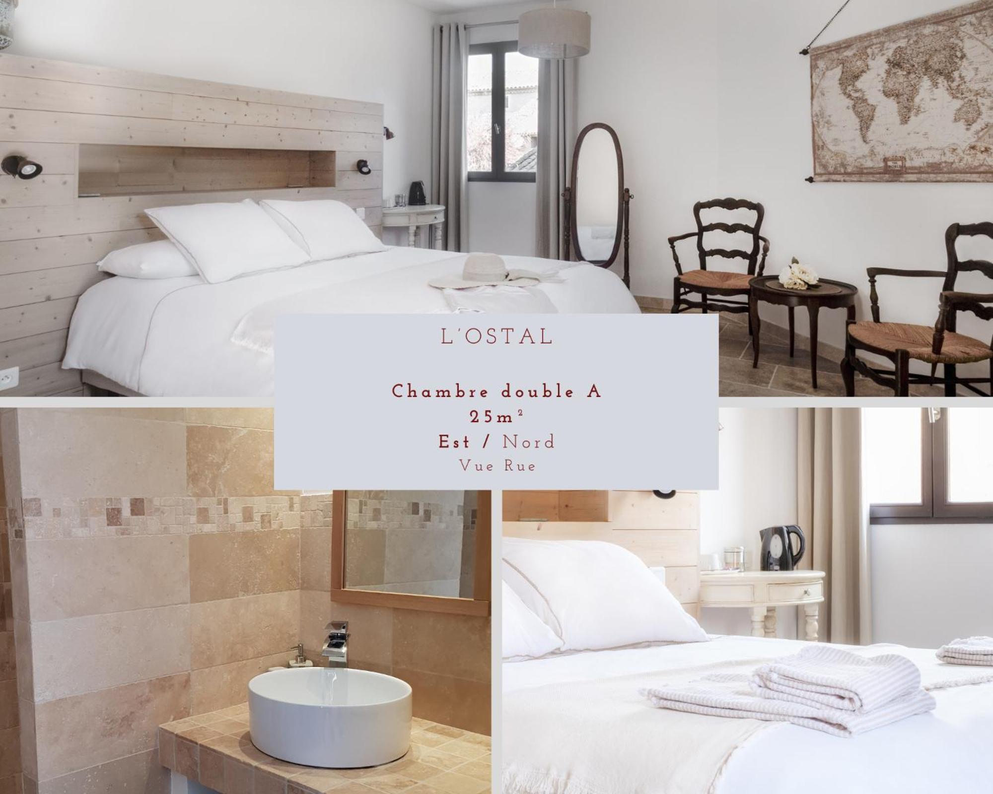 L'Ostal - Bed & Breakfast - Chambres Et Suites De 25 A 40M2 - Spa Saint-Hilaire-dʼOzilhan Exterior foto